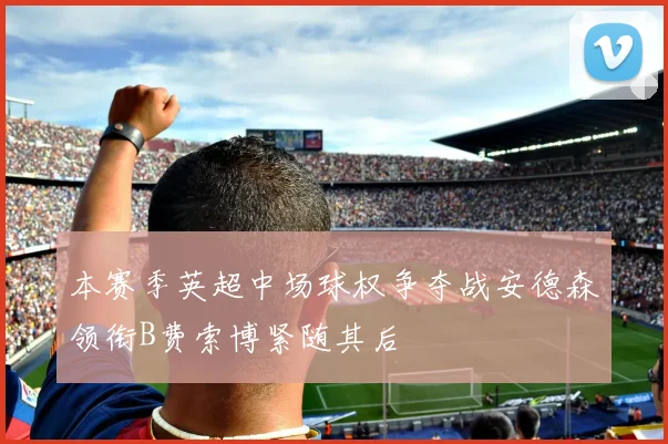 本赛季英超中场球权争夺战安德森领衔B费索博紧随其后